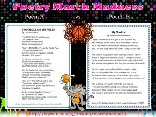 Poetry March Madness