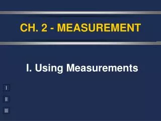ch 2 measurement