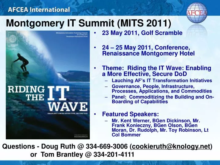 montgomery it summit mits 2011