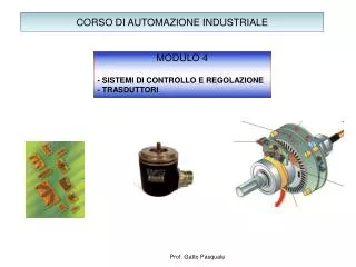 corso di automazione industriale