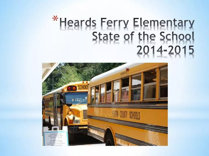 heards ferry elementary state of the school 2014 2015