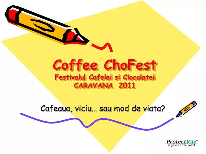 coffee chofest festivalul cafelei si ciocolatei caravana 2011