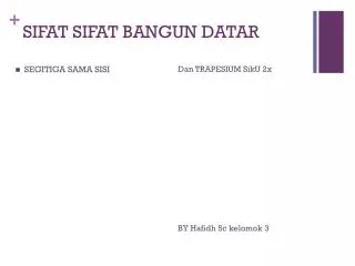 PPT - Sifat Sifat Bangun Datar PowerPoint Presentation, Free Download ...