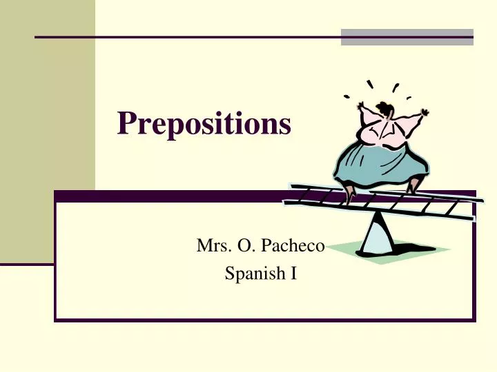 prepositions