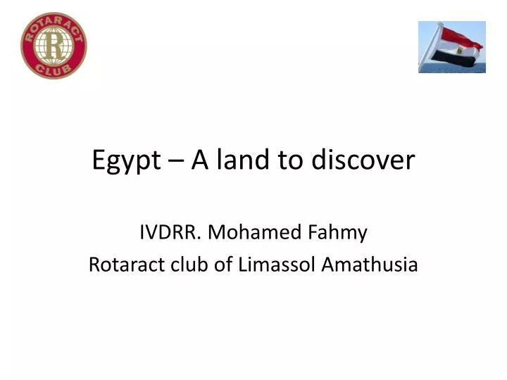 egypt a land to discover