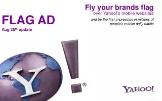 Fly your brands flag