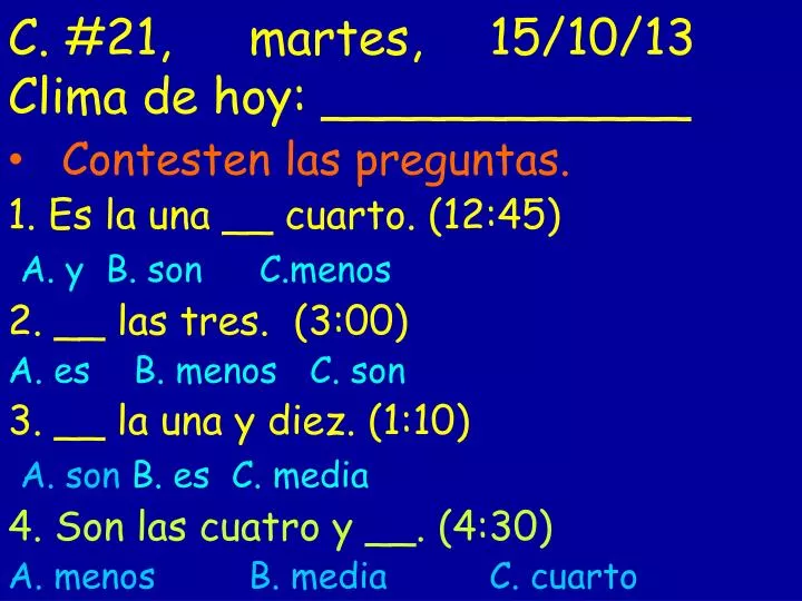 c 21 martes 15 10 13 clima de hoy