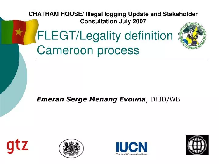 flegt legality definition cameroon process