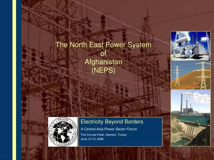 the north east power system of afghanistan neps