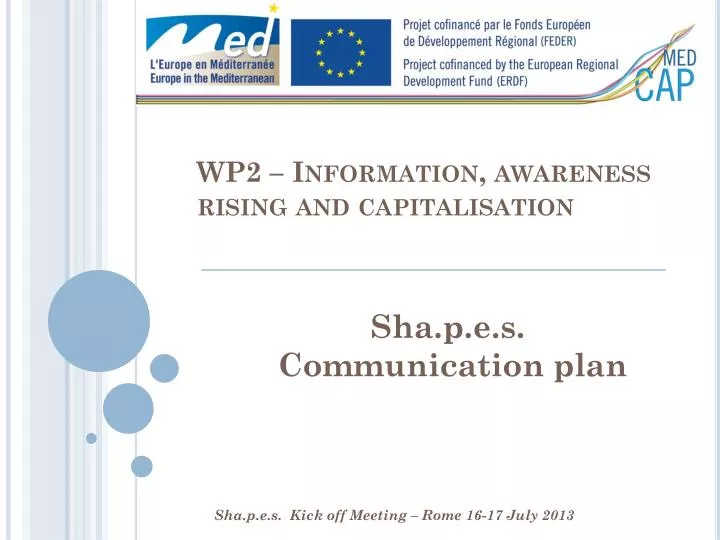 wp2 information awareness rising and capitalisation