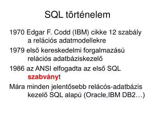 sql t rt nelem
