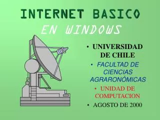 internet basico en windows