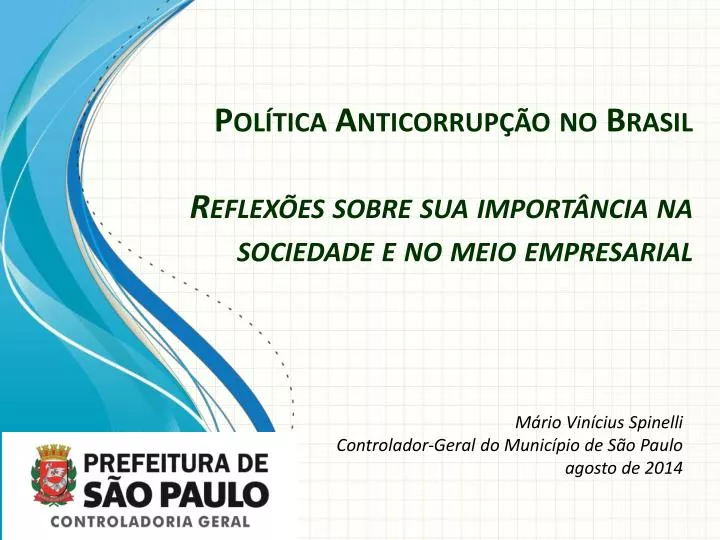 pol tica anticorrup o no brasil reflex es sobre sua import ncia na sociedade e no meio empresarial