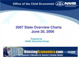 2007 State Overview Charts June 20, 2006 Prepared by