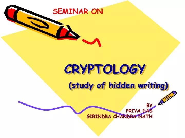 cryptology study of hidden writing