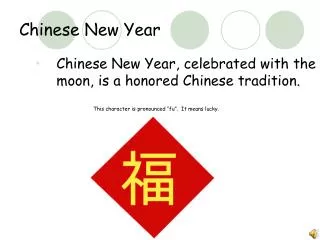 Chinese New Year