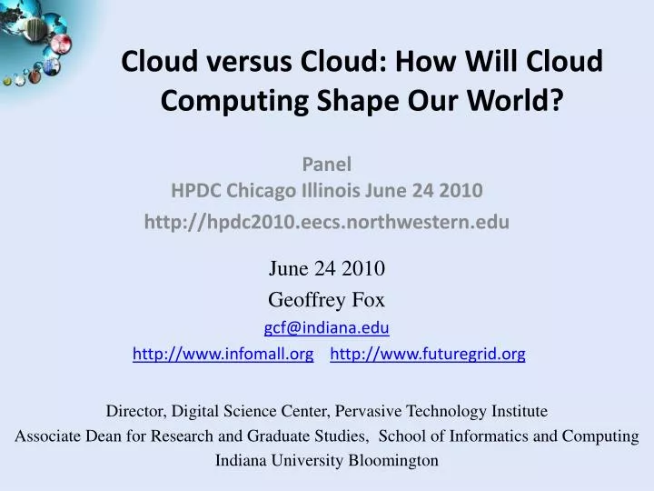 cloud versus cloud how will cloud computing shape our world