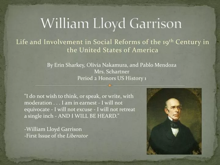 william lloyd garrison