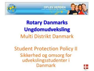 rotary danmarks ungdomudveksling multi distrikt danmark