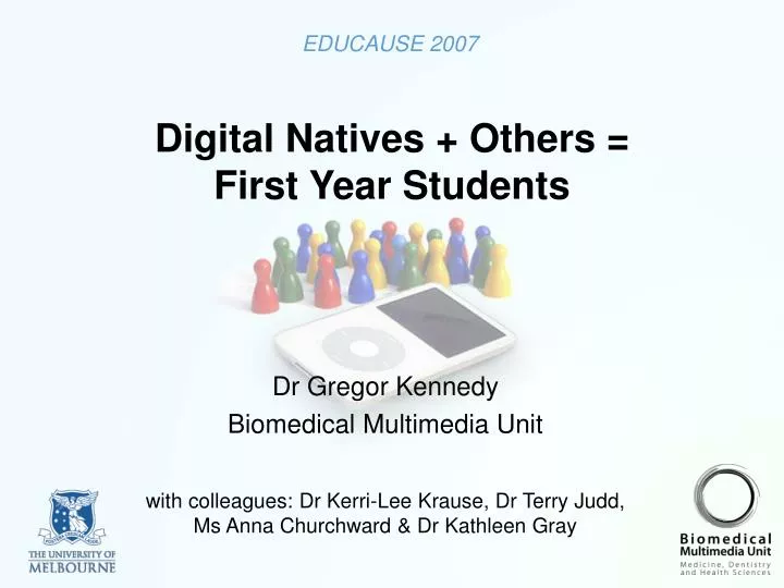 digital natives others first year students