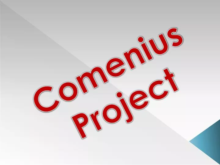 comenius project