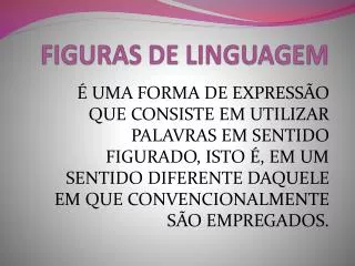 figuras de linguagem