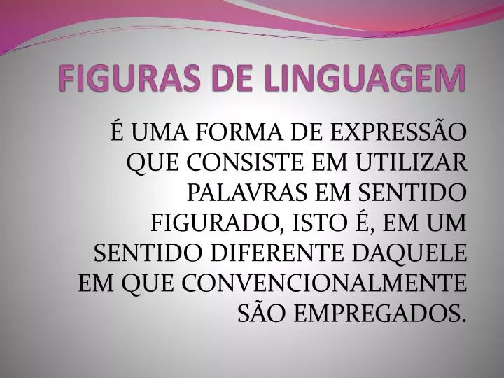 figuras de linguagem