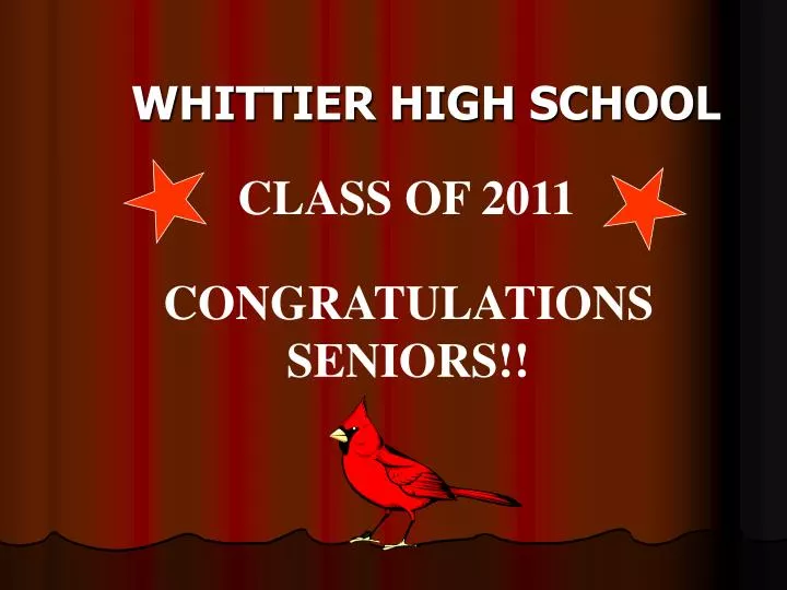 whittier high school
