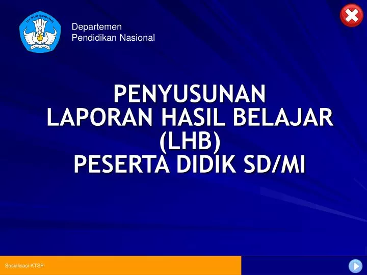 penyusunan laporan hasil belajar lhb peserta didik sd mi