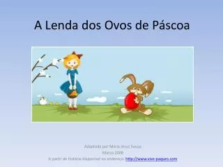 a lenda dos ovos de p scoa