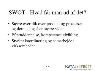 swot hvad f r man ud af det