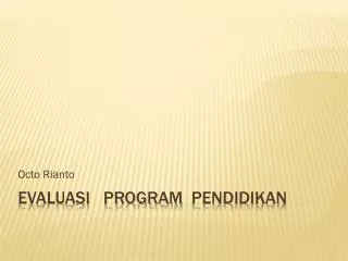 octo rianto