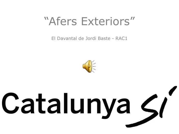 afers exteriors
