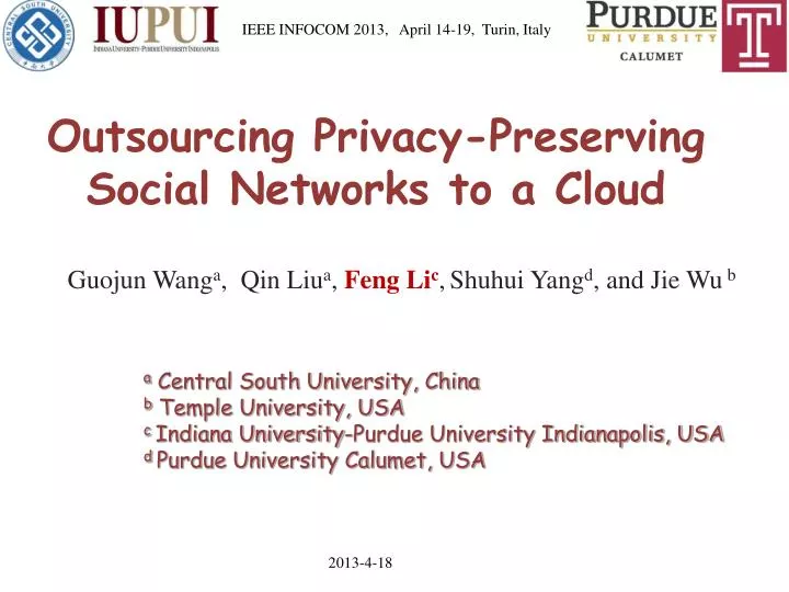 outsourcing privacy preserving social networks to a cloud
