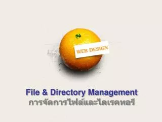 File &amp; Directory Management ???????????????? ??????? ??