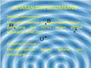 getaran dan gelombang