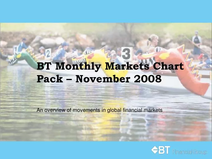 bt monthly markets chart pack november 2008