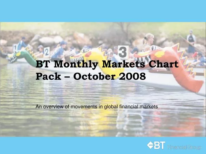 bt monthly markets chart pack october 2008