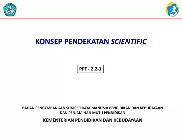 konsep pendekatan scientific