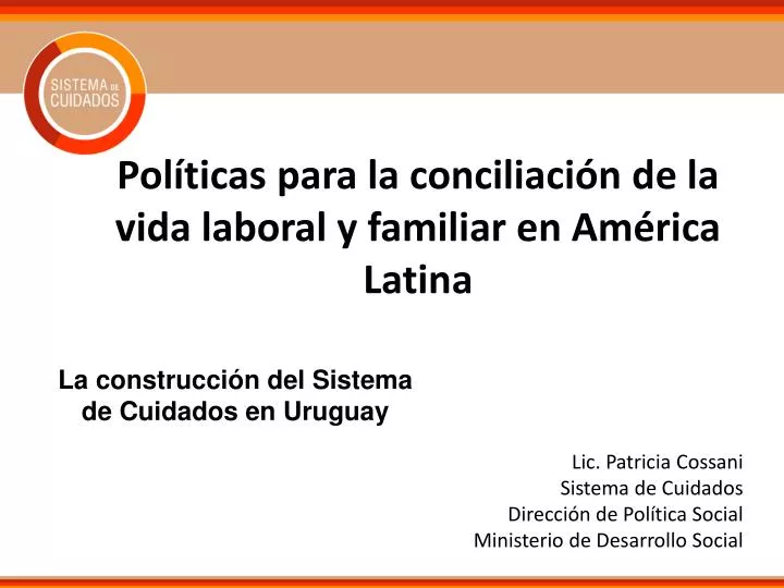 pol ticas para la conciliaci n de la vida laboral y familiar en am rica latina