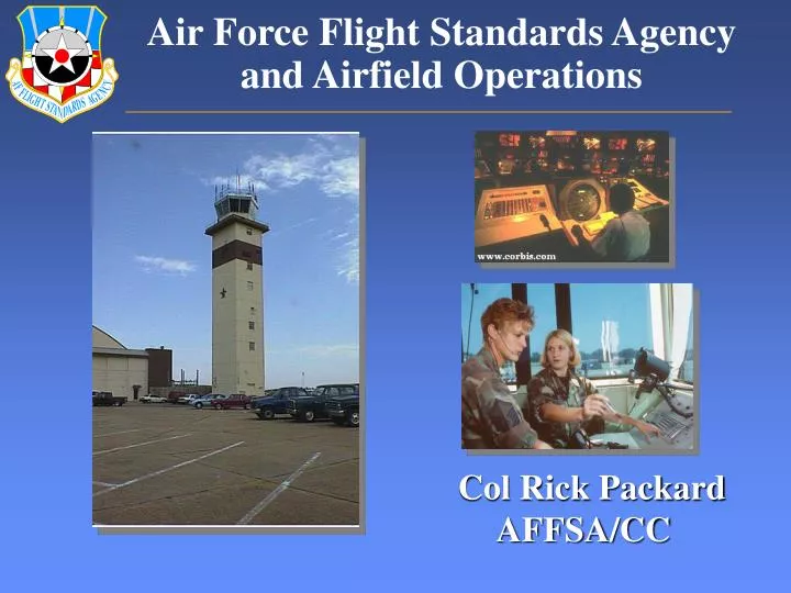 air force flight standards agency and airfield operations
