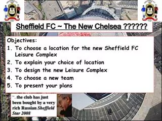 Sheffield FC ~ The New Chelsea ??????