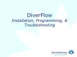 DiverFlow Installation, Programming, &amp; Troubleshooting - slide 1