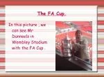 The FA Cup. - slide 1