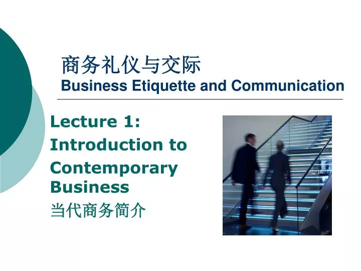 business etiquette and communication