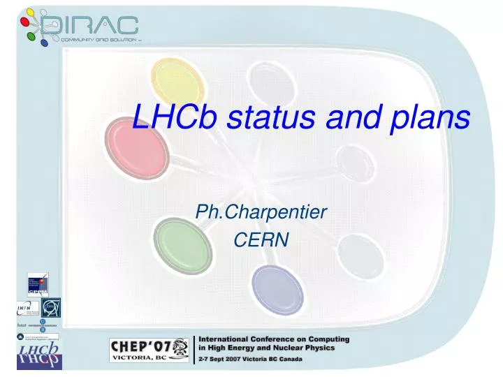 lhcb status and plans