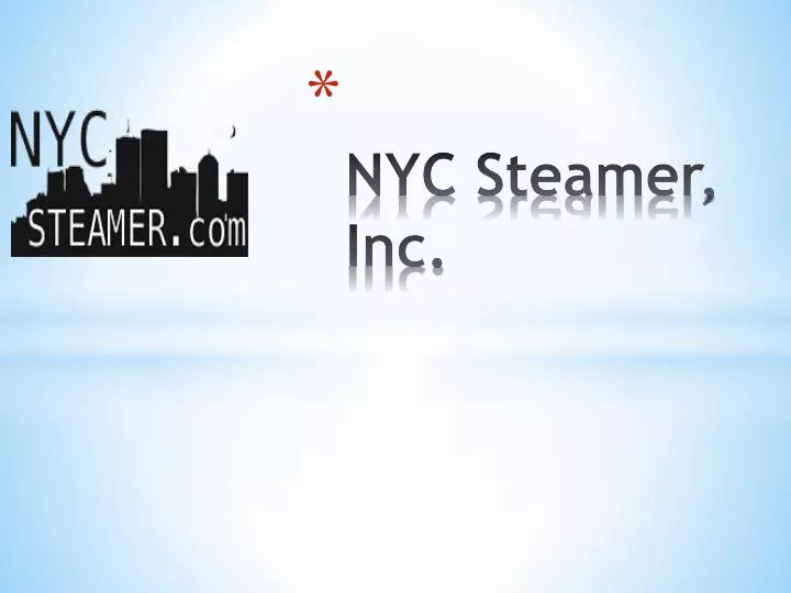 nyc steamer inc