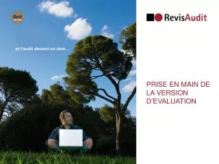 prise en main de la version d evaluation