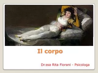 il corpo