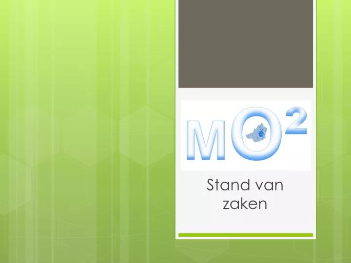 stand van zaken